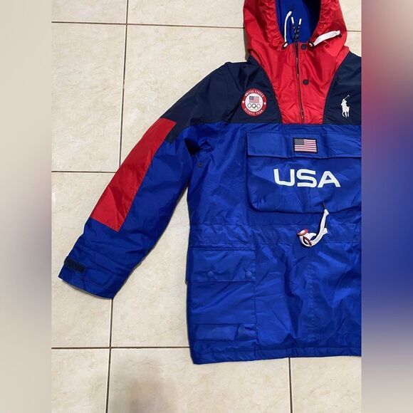 Ralph Lauren New Team USA Opening Ceremony Anorak Olympic Jacket Beijing 2022 M - Picture 2 of 9